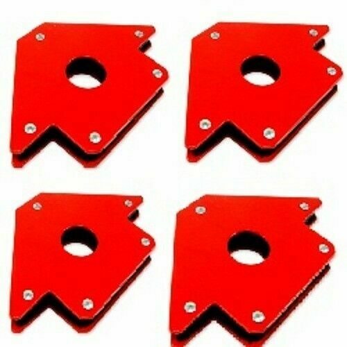 4 X 4" Magnetic Large Welding Magnet Holder For Up To 50lbs 45 90 135 Angles